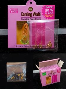 Invisible Earring Support Kann Chain
