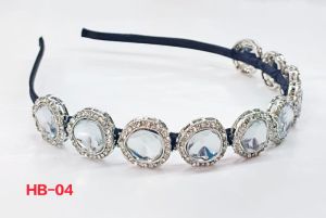 Silver Beaded Hairband