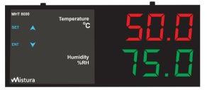 single side jumbo display temperature humidity indicator