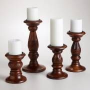 Wooden Candle Stand