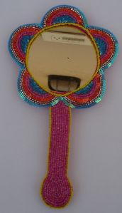 Multicolor Hand Mirror