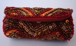 Multicolor Sequin Lipstick Bag
