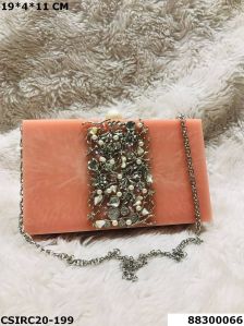 Resin Clutch Bag