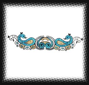 Glitter Arm Band Bindi