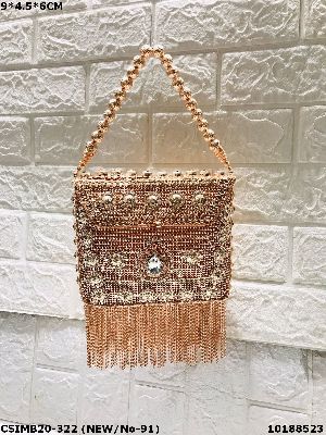 Metal Clutch Bag