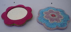 Multicolor Hand Mirror