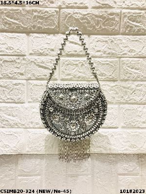 Metal Clutch Bag