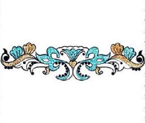 Glitter Arm Band Bindi