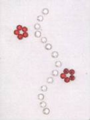 Multicolor Crystal Tattoo Bindi