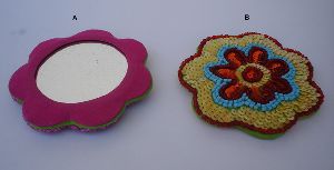 Multicolor Hand Mirror