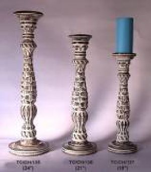 Wooden Candle Stand