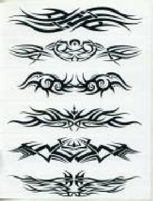 Temporary Water Transfer Tattoos