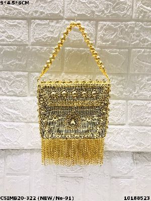 Metal Clutch Bag