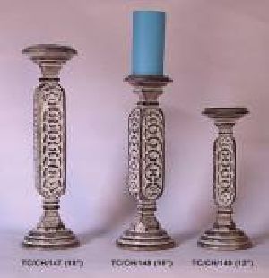 Wooden Candle Stand