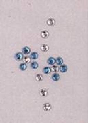 Multicolor Crystal Tattoo Bindi
