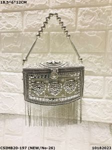 Metal Clutch Bag