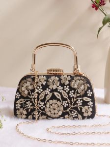 Embroidered Clutch Bag