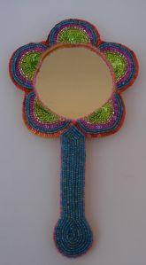 Multicolor Hand Mirror
