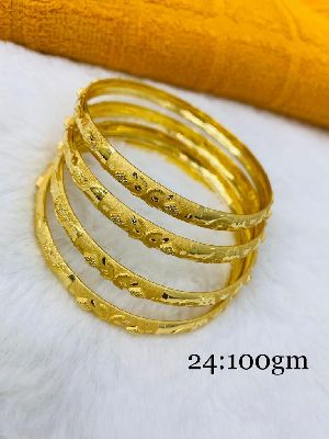 Designer Gold Bangles