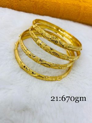 Designer Gold Bangles