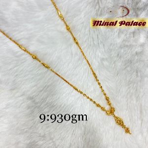 Gold Dokiya Chain Set