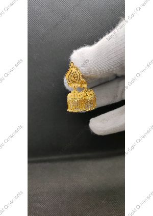 Fancy Gold Jhumka Earrings