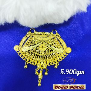Fancy Gold Mangalsutra Pendant