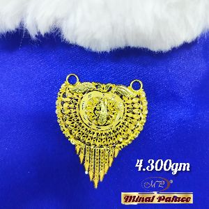 Fancy Gold Mangalsutra Pendant
