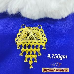 Fancy Gold Mangalsutra Pendant