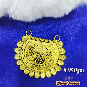 Fancy Gold Mangalsutra Pendant