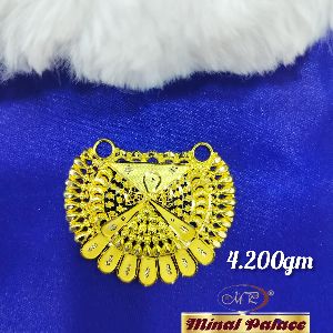 Fancy Gold Mangalsutra Pendant
