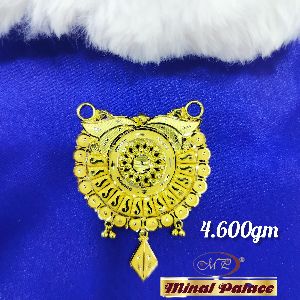 Fancy Gold Mangalsutra Pendant