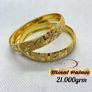 Fancy Gold Bangles