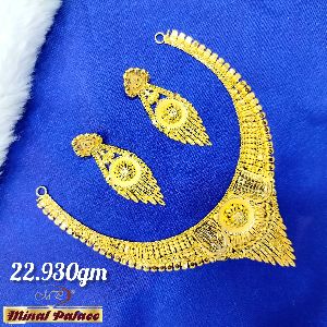 Designer Gold Necklace
