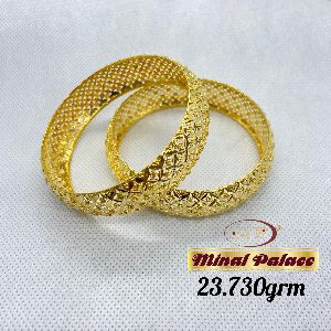Fancy Gold Bangles