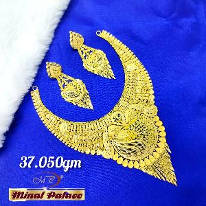 Designer Gold Necklace