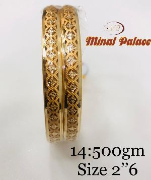 Fancy Gold Bangles