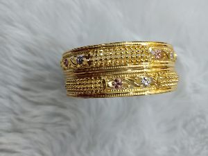 Fancy Gold Bangles