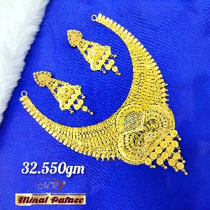 Designer Gold Necklace