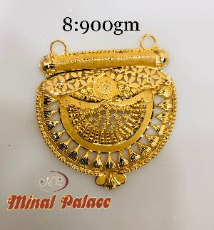 Designer Gold Pendant