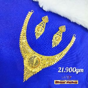 Designer Gold Necklace