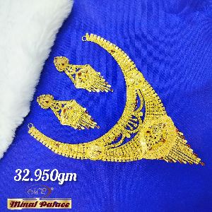 Designer Gold Necklace
