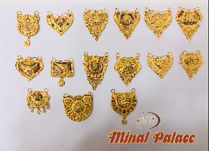 Designer Gold Pendant