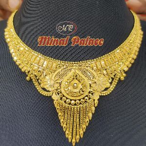 Designer Gold Necklace
