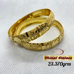 Fancy Gold Bangles