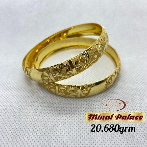 Fancy Gold Bangles