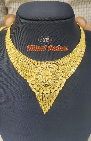 Designer Gold Necklace