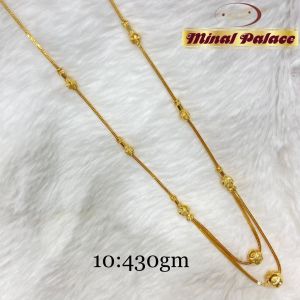 Gold Dokiya Chain Set