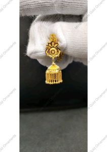 Fancy Gold Jhumka Earrings