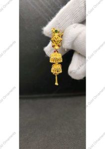 Fancy Gold Jhumka Earrings